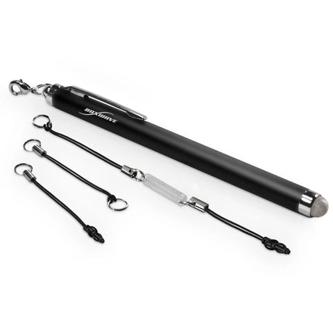 Super Tight Capacitive Stylus Pen Compatible With RevoPoint Miraco Plus 3D Scanner Durable Fiber Tip Jet Black Finish Built Damn Tough For Smooth Scanning And Serious Reliability On The Go
