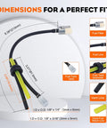 Echo Repower Fuel Line Kit For SRM210 SRM225 Trimmers And Gas Power Tools Replacement Fuel Tubing with dimensions and features