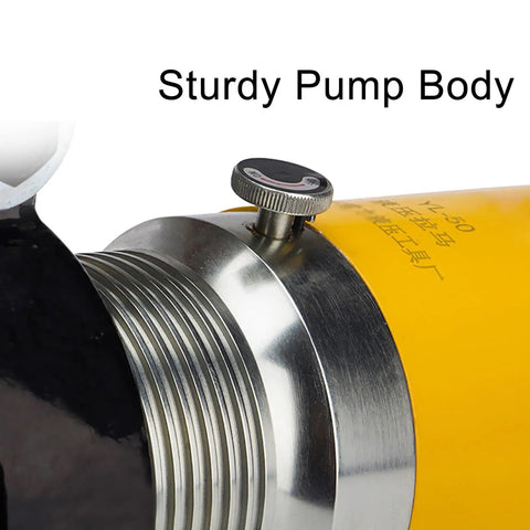 Close-up of sturdy pump body of Heavy Duty Hydraulic Bearing Puller Kit With Reinforced Center Pin 30 Ton Capacity.