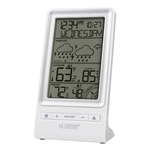 All In One Wireless Weather Station With Indoor And Outdoor Temperature And Humidity Min And Max Records With Timestamps Real Time Alerts