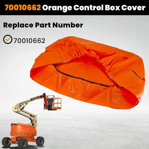 Premium Orange Control Box Cover Straight Up Replacement For Jlg Boom Lift Pre 2015 Direct Swap Built Like A Tank With Tight Fit And Rock Solid Durability To Keep Your Rig Running Smooth