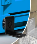 4 Pack Shipping Container Anchors with Side Twist Locks and Tie Downs for Securing Containers to Rock Floor or Concrete Anti Rust Coating