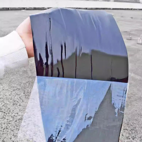 Self Adhesive Weather Stripping And Sealing Tape For Roofs Pipes Boats Aluminum Foil Waterproof Heat Resistant Fire Retardant