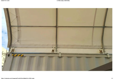 Interior view of 20x20 Ft Open Canopy Shelter With No Interior Pole Heavy Duty 18 Oz PVC Build Clear Covered Space