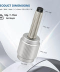 Close-up of Six Pack M5 Threaded Telescope Finderscope And Guidescope Ring Screws with Durable Nylon Tips