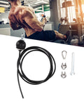 Durable Fitness Pulley Cable With Stop Ball For Home Gym DIY Setup Versatile Cable Pulley System For Strength Training