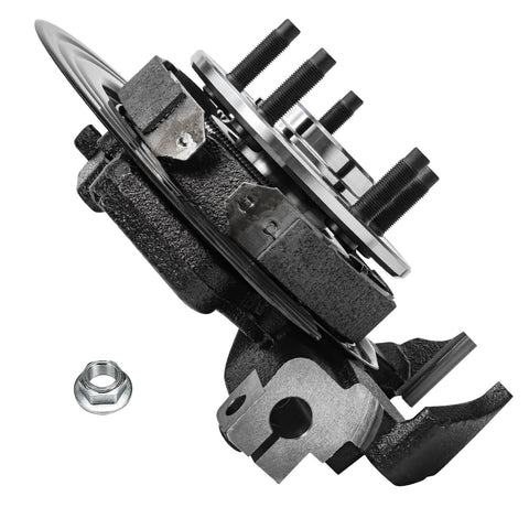 Rear Two Piece Steering Knuckles With Wheel Hub Bearing Assembly For 2002 2003 2004 2005 Ford Explorer And Mercury Mountaineer
