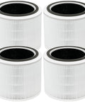 Four True HEPA Replacement Filters For 200S Air Purifier 2 Pack Easy To Install No Tools Required Plug And Play Replacement Filter Set