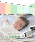 Infant sleeping quietly, demonstrating low noise benefit of Four Inch Stroke 12V Linear Actuator Beefy 900N Load IP65 Waterproof Motor