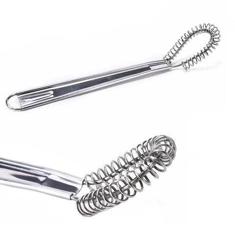 Stainless Steel Mini Egg Whisk And Handheld Milk Frother Foamer For Creamy Coffee Barista Grade Milk Frother Egg Beater Small Kitchen Mixer