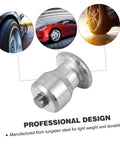 Premium Tungsten Winter Tire Studs Pack 50 piece hardened tungsten steel spike with smooth bolt-on installation for traction.