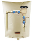 Backflow Preventer Pipe Insulation Cover For Winter Freeze Protection, 5 Layer Water Resistant Sprinkler Valve Insulated Pouch, Beige