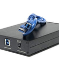 DIGIGEAR ATA Flash PCMCIA To USB 3.0 Card Reader with blue USB cable and metal casing