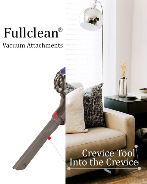 Crevice Tool Attachment For Gen5 V15 V15s V12 V11 V10 V9 V8 V7 Cordless Vacuum Cleaners in use cleaning sofa crevice