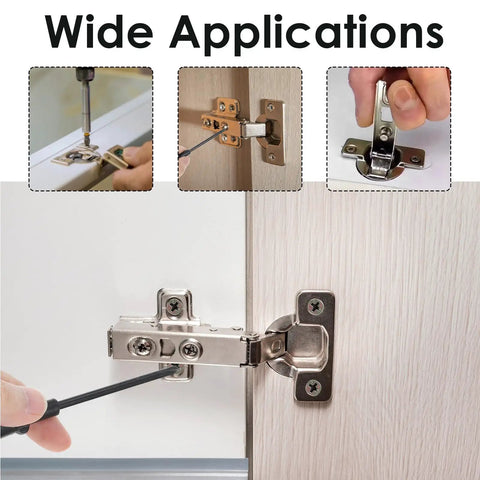 Solid Household Gear Including Twenty Five Plastic Dowel Inserts And Hinge Mounting Screws With Pre Inserted Nuts For Fixing Wobbly Cabinet Doors And Casual DIY Furniture Repairs No Sweat