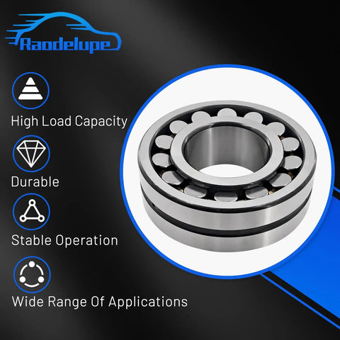 22317 E1 C3 Spherical Roller Bearing 85mm Bore 180mm Od 60mm Width showing durable steel construction for high load capacity.