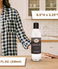 8 oz food-grade mineral oil for wood cutting boards and butcher blocks food safe wood conditioner on kitchen counter.