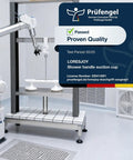 Testing lab with 12 Inch Shower Handles For Elderly Suction Grab Bars No Drill Waterproof With Indicators under quality check