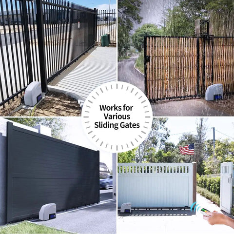 RK500T Heavy Duty Automatic Sliding Gate Opener Rack Drive Electric Gate Motor for various gate types and conditions