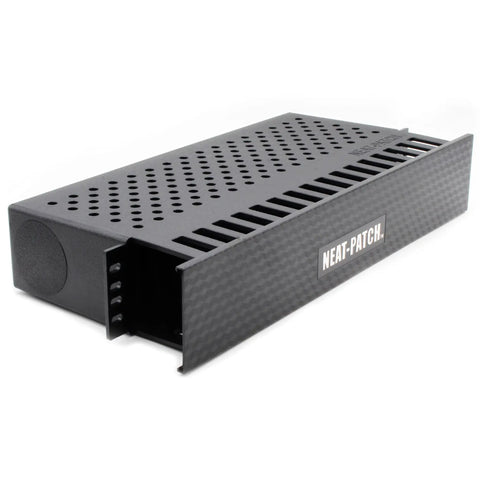 Effortless Patch Cable Management Unit For Clean Rack Setups With No Fuss Design, Eliminates Surges And Grounding Issues Using A Non Conductive One Piece Molded Construction, Replaces Plastic Ducts Or D Rings, 48 Port Cycles For Balanced Patching