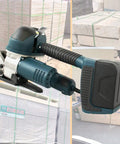 Heavy Duty Portable Electric Strapping Machine Battery Powered Automatic Hot Melt Baler For PP And PET Straps with ergonomic handle.