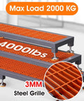 6 Inch Elevated Heavy Duty Work Platform With Adjustable Feet For Industrial CNC Workshop Use Non Slip Steel Ergonomic Deck