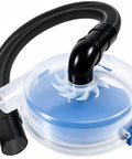 Low-Profile Cyclone Dust Separator With 2-1/2 Inch Hose High-Flow Dust Collector For Shops And Garages Captures 99.9 Percent Of Dust Before