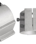 100mm CNC Spindle Motor Clamp Mount Bracket with 3 screws for CNC router engraving and milling, aluminum fixture, heavy duty rig