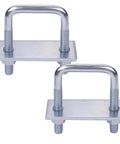 Leaf Spring Clamp Kit For 2.5 Inch Wide Springs Locks Leaf Springs Tight For Stabilization And Smoother Towing Improves Axle Torque Control On Trucks Trailers RVs Heavy Duty Pack Of 2