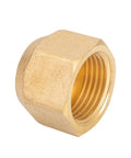 Brass Flare Cap Fittings Kit For 1/4 To 5/8 Inch Tubing SAE 45 Degree Flared Tubing Fittings Set detailed view