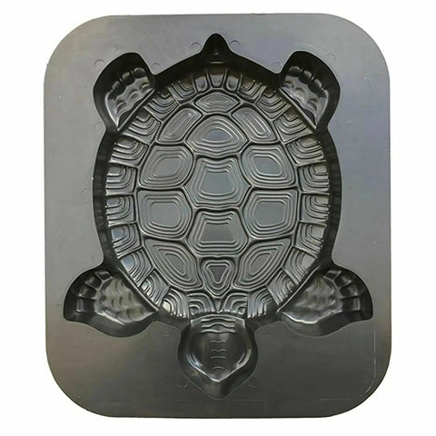 Turtle Shaped Stepping Stone Mold For DIY Garden Paths Reusable Concrete Cement Paver Path Maker Mold For Walkways Lawn Decor