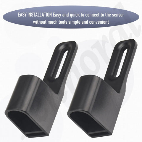 Two Pack Garage Door Sensor Sun Shield Protector Covers For Cham-Berlin 41A5034 820CB And LiftMaster 801CB-P Sensors, Weatherproof Shielding That Keeps Sun Glare And Debris Off, Covers Only No Sensors Included