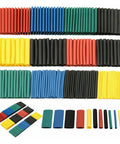 Must Have 530 Piece Heat Shrink Tubing Kit For Your Car Electrical Wiring Projects With Assorted Cable Wire Wrap Sleeves And Insulation Solutions To Handle Any Job Like A Pro, assorted color tubes