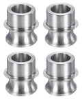Eight Piece High Misalignment Spacers Three Quarters To One Half Inch Standard Ball Width Stainless Steel Rod End Spacers For Automotive DIY Projects Heavy Duty Wear Resistant, four stainless spacers