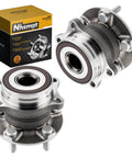 Beefed Up Rear Wheel Bearing Hub Kit Fits Subaru Crosstrek 2019 2021 Forester 2009 2013 Impreza 2008 2014 Legacy 2010 2014 Outback 2010 2014 BRZ 2013 2019 Scion FRS 2013 2016 Toyota 86 2017 2020 GR86 2022 2023 Non ABS 5 Lug 2 Piece Rear