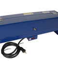 Heavy Duty Pvc Conduit Heater For Half To Two Inch Pipe Bending Featuring a blue exterior, power cord, and operating controls.