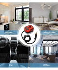 Heavy Duty 2500W Handheld Steam Cleaner With High Temperature High Pressure For Kitchen Appliances Range Hoods And AC Vents, Portable Electric Steam Cleaning Machine For Deep Cleaning, Safe And Easy To Use showing versatility in kitchen, living room, car, and office settings.