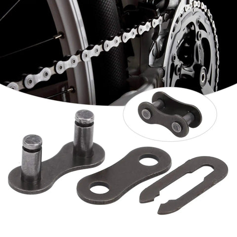 Heavy Duty 10 Pack 410 Chain Master Links For Motorcycle Atv Dirt Bike features precision steel clips and rivets for easy swaps.