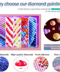 12 Pack Diamond Painting Kits for Adults 5D Diamond Art Paint By Number for Beginners With Round Full Drill Diamonds DIY Craft Kit Includes Drill Pen Wax Grooved Trays No Fuss Easy Start Waterproof HD Canvas 12x16 Inch Home Decor Gift overview