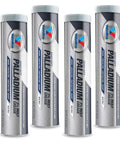 Four cartridges of Heavy Duty 3 Percent Moly Lithium Complex Grease, High Temp Multi Purpose Lubricant For Industrial And Farm Equipment.