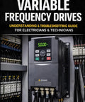 Cover of Hands On Field Guide To Understanding And Troubleshotfiiig VFD Drives with technician tools and equipment.