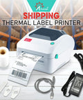 Solid 4x6 Direct Thermal Shipping Label Printer Plug And Play For Windows Mac Chromebook Android with shipping label paper