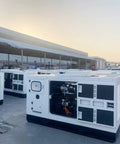 Tough As Nails Portable Generator System Ultimate Emergency Backup Power Supply in a commercial outdoor setting.