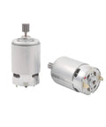 High Speed 12V RS550 Electric Motor Kit, Two Pack 40000RPM Motors With A Gear And B Gear For Ride On Toys Replacement Parts