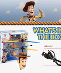Boxed Woody Inspired Toy Story Flying IR UFO Helicopter With Motion Sensing Hover and USB cable included