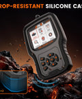 OBD2 Scanner For 1996 And Later Cars With Upgraded AD310 Module Read And Clear Fault Codes Battery Test Live Data with case
