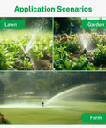 Heavy Duty 18 AWG 5 Conductor Solid Copper Sprinkler Wire, 150 Feet in lawn, garden, and farm irrigation scenarios