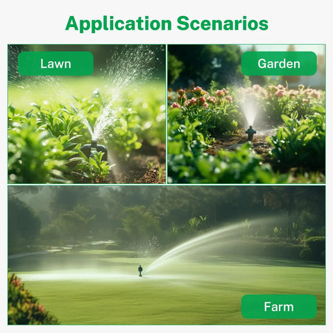 Heavy Duty 18 AWG 5 Conductor Solid Copper Sprinkler Wire, 150 Feet in lawn, garden, and farm irrigation scenarios