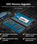 Two 4GB DDR3 1333MHz PC3 10600 CL9 SODIMM RAM Upgrade Kit 8GB Total For iMac Mac mini MacBook Pro And PC Laptops installed