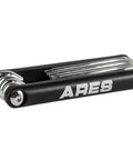 Tamper-Proof Folding Star Key Set 10 Pieces T-6 To T-30 With Corrosion-Resistant CR-V Steel and ARES logo visible